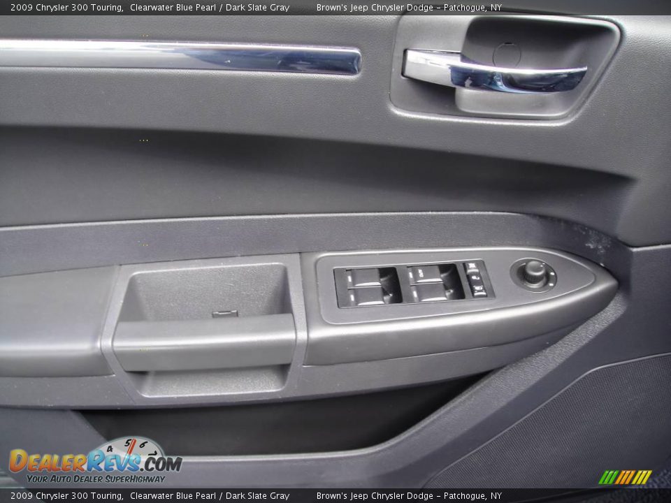 2009 Chrysler 300 Touring Clearwater Blue Pearl / Dark Slate Gray Photo #8