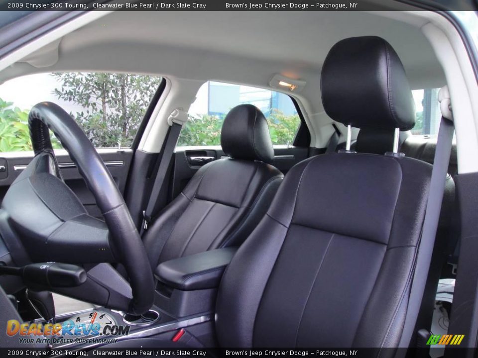 2009 Chrysler 300 Touring Clearwater Blue Pearl / Dark Slate Gray Photo #9