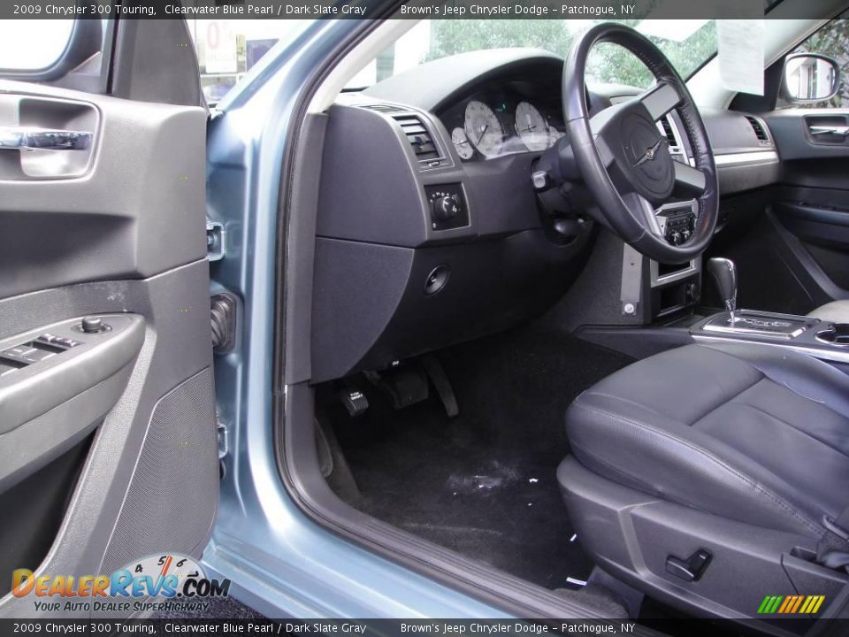 2009 Chrysler 300 Touring Clearwater Blue Pearl / Dark Slate Gray Photo #10