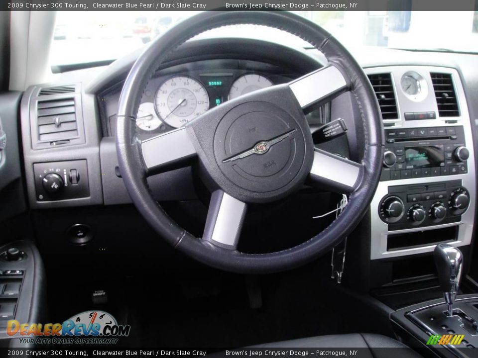 2009 Chrysler 300 Touring Clearwater Blue Pearl / Dark Slate Gray Photo #11