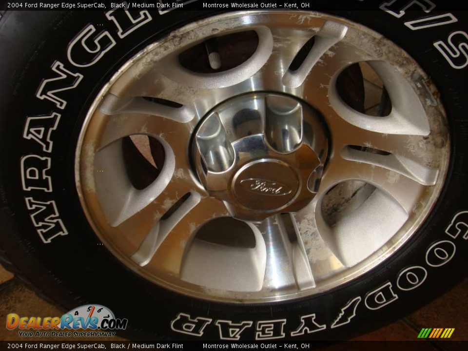 2004 Ford Ranger Edge SuperCab Black / Medium Dark Flint Photo #12