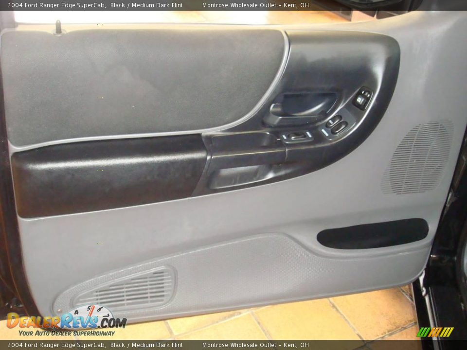 2004 Ford Ranger Edge SuperCab Black / Medium Dark Flint Photo #17