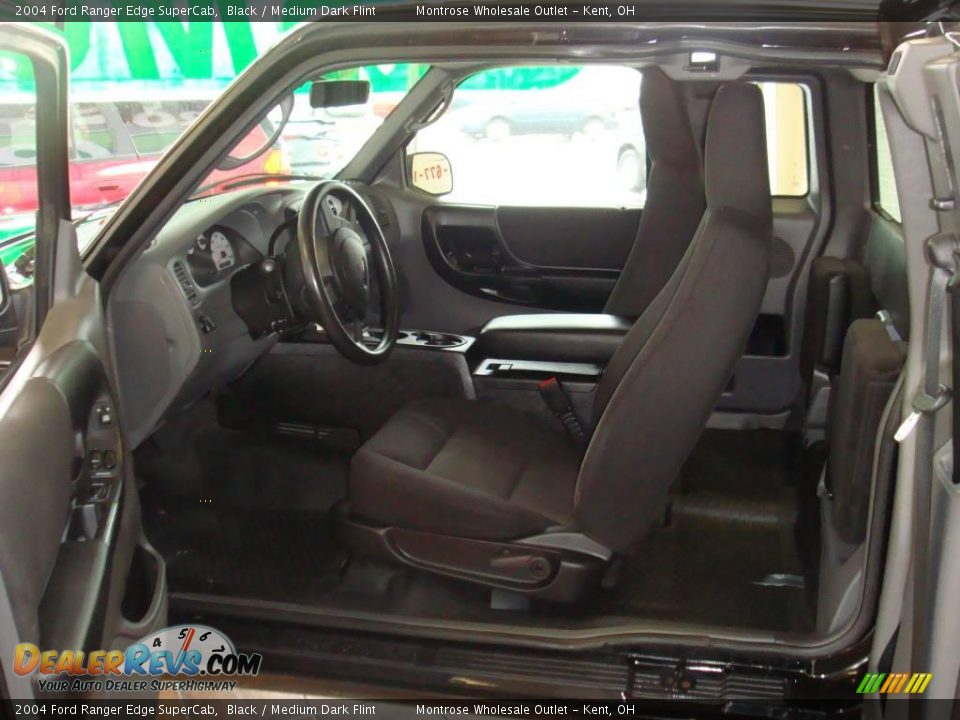 2004 Ford Ranger Edge SuperCab Black / Medium Dark Flint Photo #20
