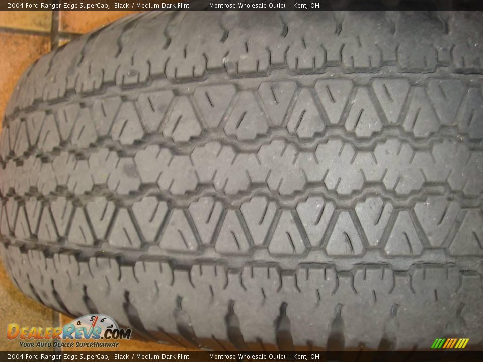 2004 Ford Ranger Edge SuperCab Black / Medium Dark Flint Photo #26