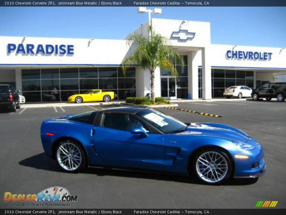 2010 Chevrolet Corvette ZR1 Jetstream Blue Metallic / Ebony Black Photo #1
