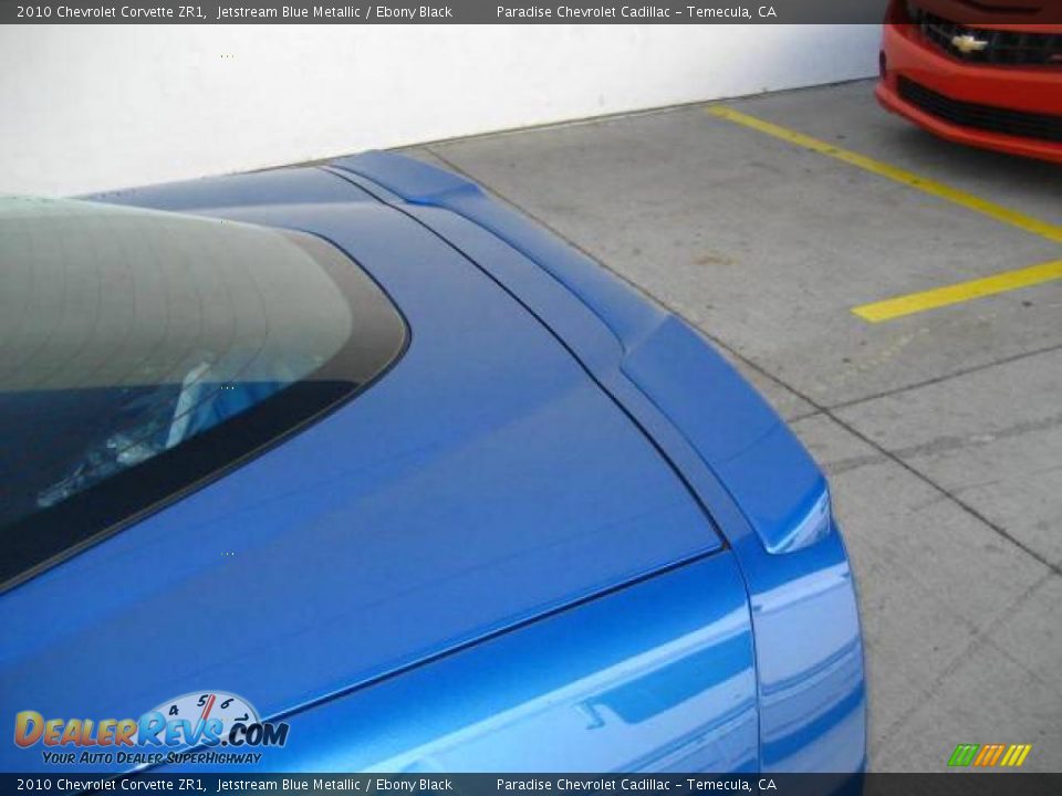 2010 Chevrolet Corvette ZR1 Jetstream Blue Metallic / Ebony Black Photo #18