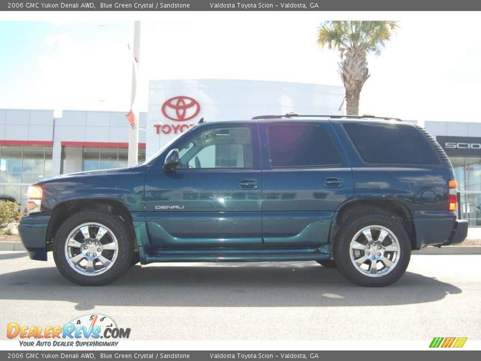 2006 GMC Yukon Denali AWD Blue Green Crystal / Sandstone Photo #1