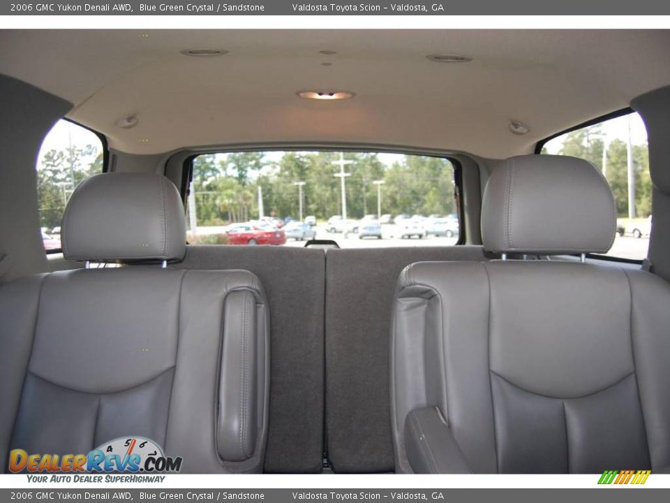 2006 GMC Yukon Denali AWD Blue Green Crystal / Sandstone Photo #16