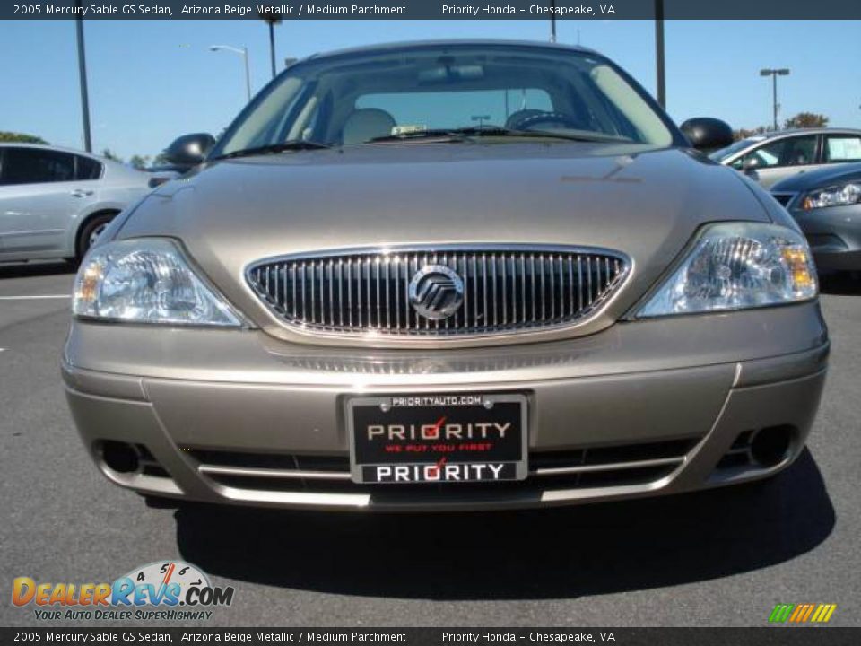 2005 Mercury Sable GS Sedan Arizona Beige Metallic / Medium Parchment Photo #8