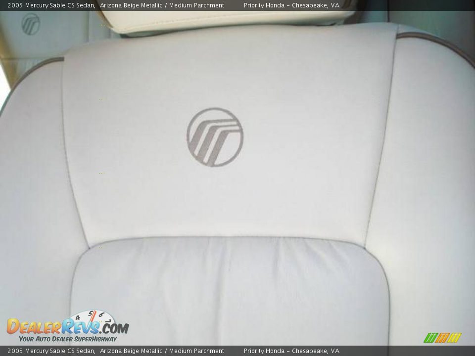 2005 Mercury Sable GS Sedan Arizona Beige Metallic / Medium Parchment Photo #11
