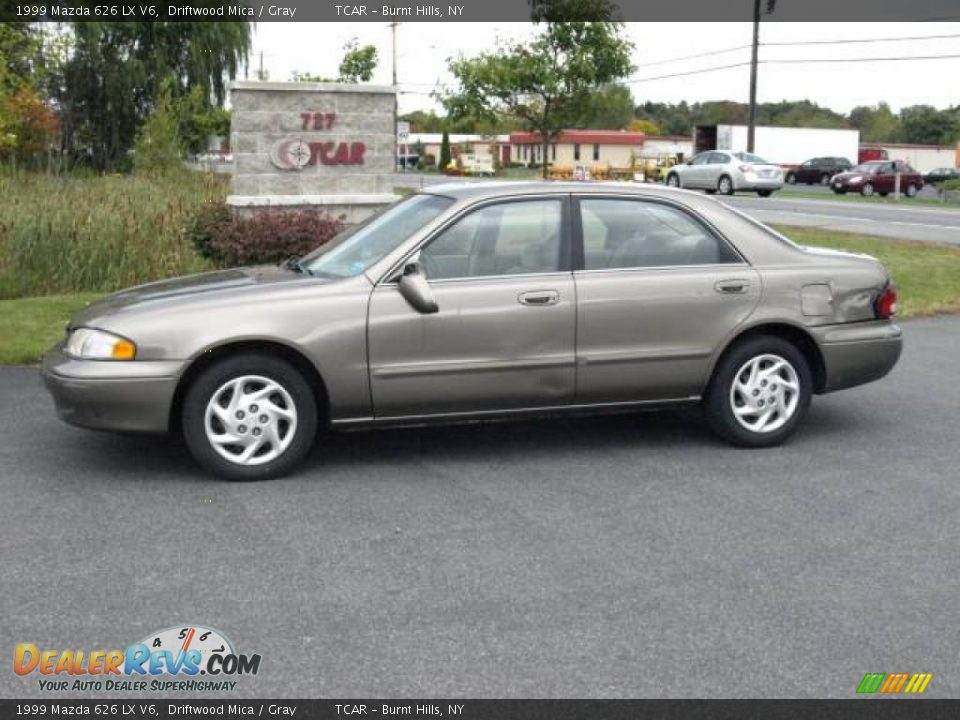 1999 Mazda 626 LX V6 Driftwood Mica / Gray Photo #1