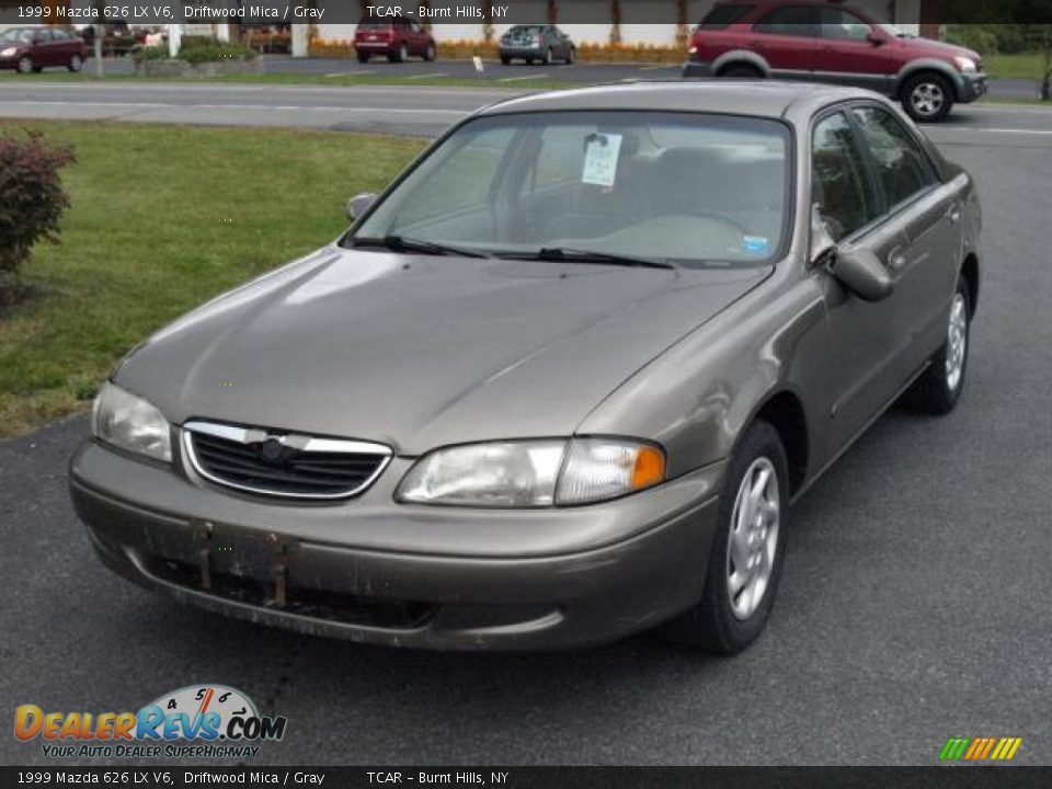 1999 Mazda 626 LX V6 Driftwood Mica / Gray Photo #2