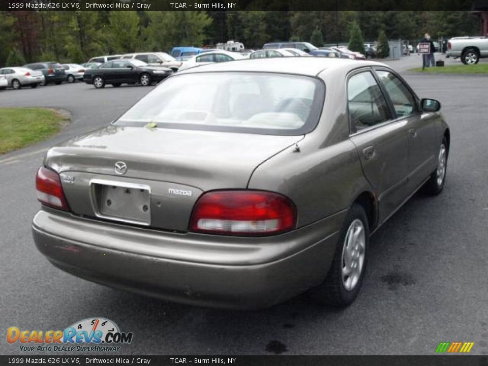 1999 Mazda 626 LX V6 Driftwood Mica / Gray Photo #4