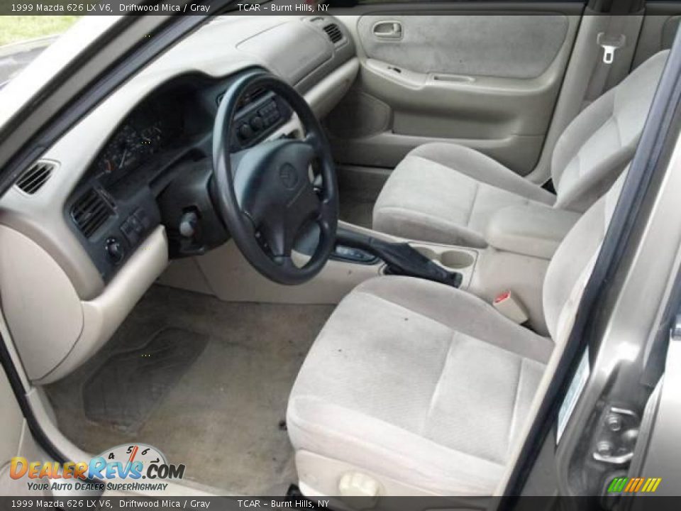 1999 Mazda 626 LX V6 Driftwood Mica / Gray Photo #8