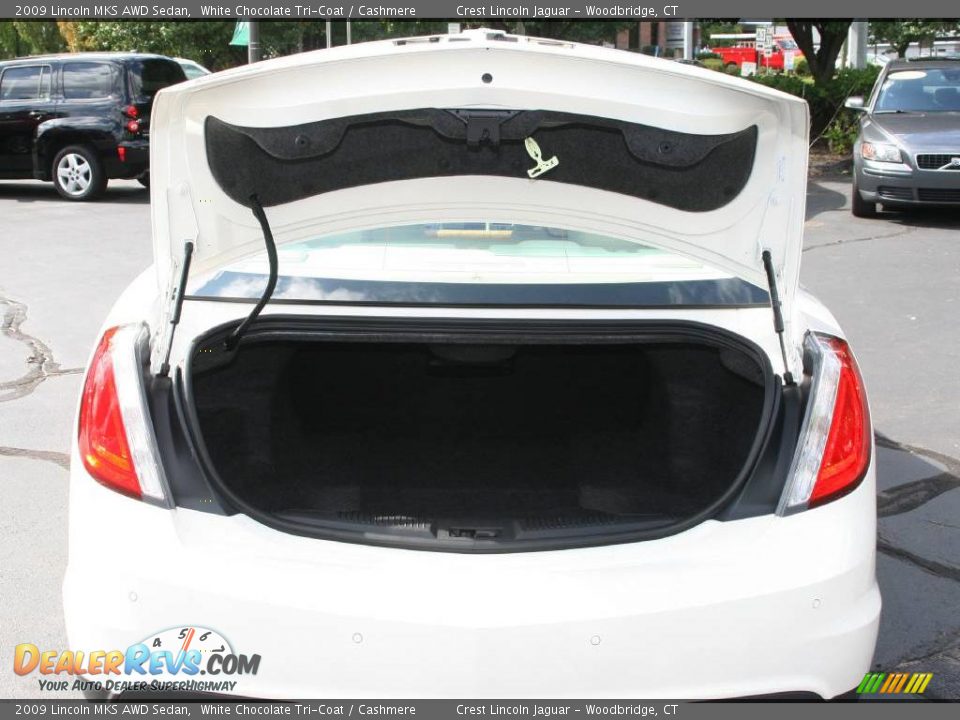 2009 Lincoln MKS AWD Sedan White Chocolate Tri-Coat / Cashmere Photo #7