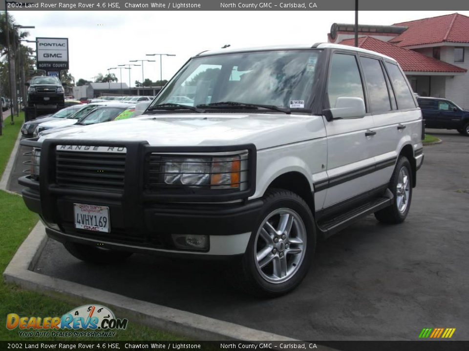 2002 Land Rover Range Rover 4.6 HSE Chawton White / Lightstone Photo #1