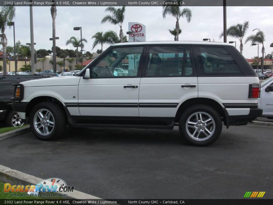 2002 Land Rover Range Rover 4.6 HSE Chawton White / Lightstone Photo #2