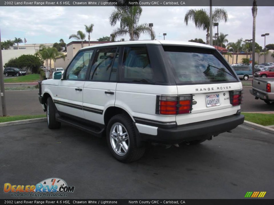 2002 Land Rover Range Rover 4.6 HSE Chawton White / Lightstone Photo #3