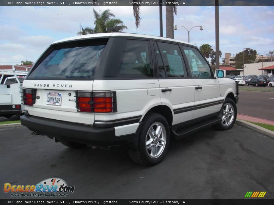 2002 Land Rover Range Rover 4.6 HSE Chawton White / Lightstone Photo #5