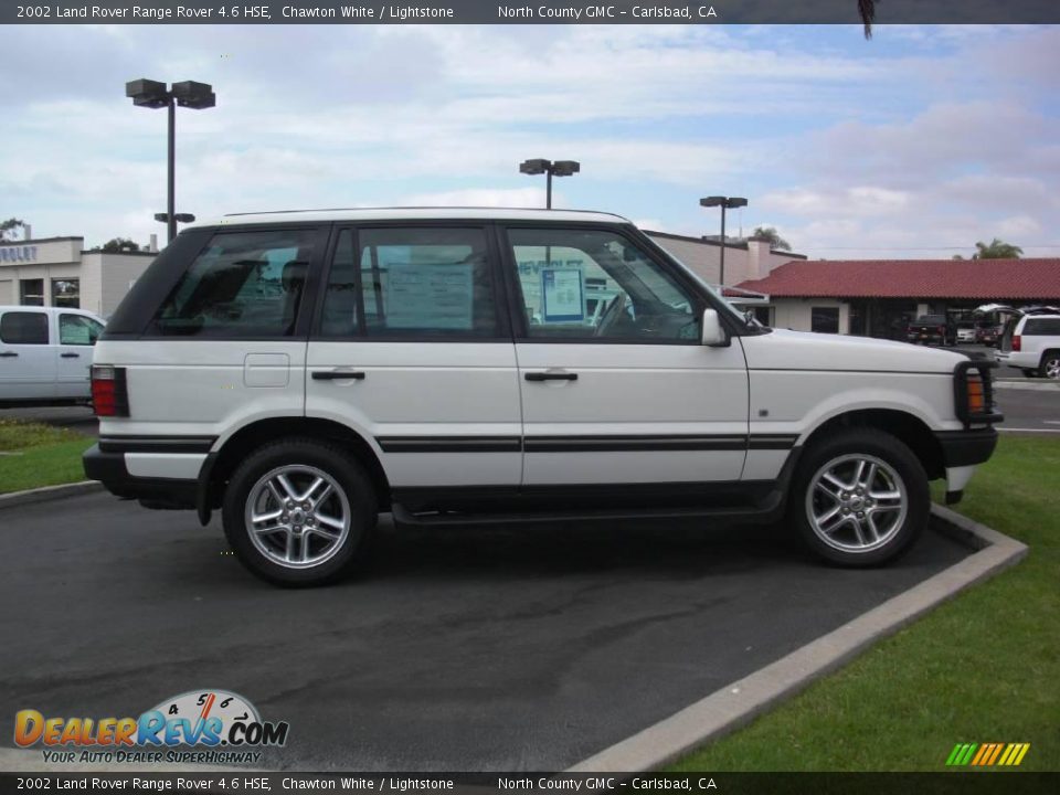2002 Land Rover Range Rover 4.6 HSE Chawton White / Lightstone Photo #6