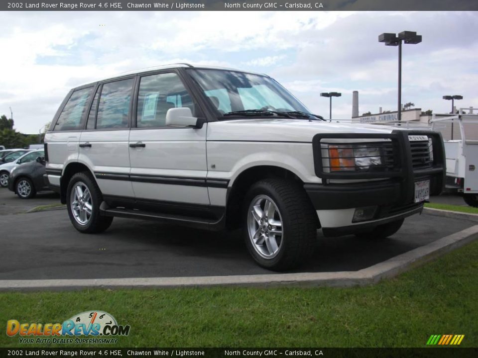 2002 Land Rover Range Rover 4.6 HSE Chawton White / Lightstone Photo #7
