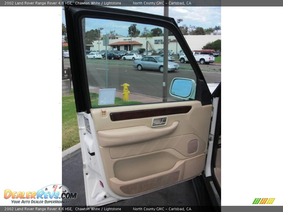 2002 Land Rover Range Rover 4.6 HSE Chawton White / Lightstone Photo #28