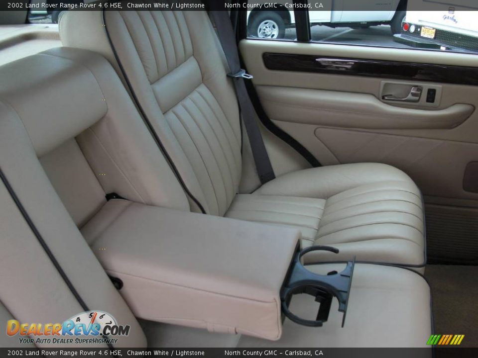 2002 Land Rover Range Rover 4.6 HSE Chawton White / Lightstone Photo #36
