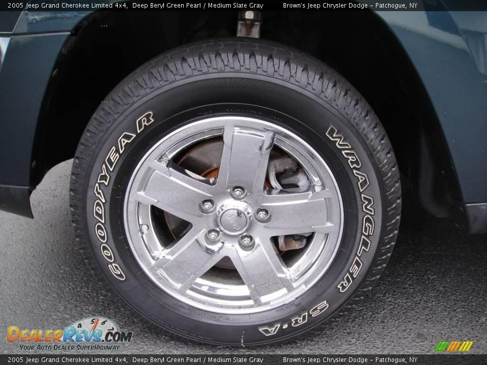 2005 Jeep Grand Cherokee Limited 4x4 Deep Beryl Green Pearl / Medium Slate Gray Photo #7