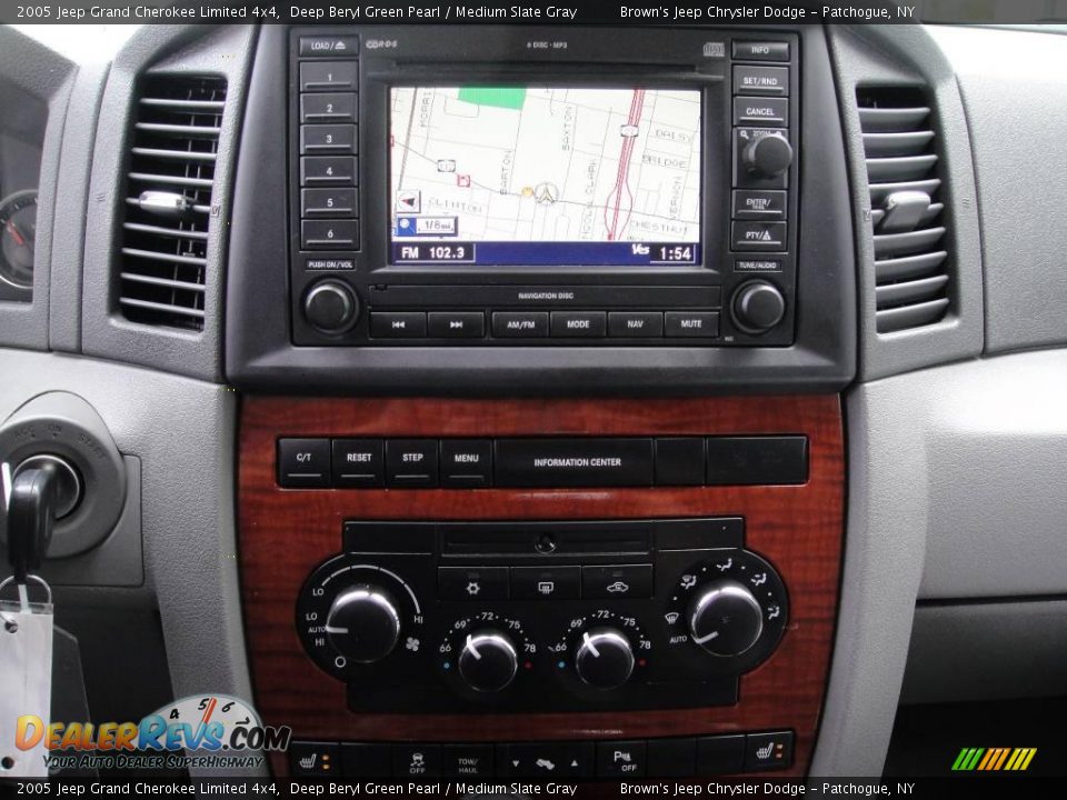 2005 Jeep Grand Cherokee Limited 4x4 Deep Beryl Green Pearl / Medium Slate Gray Photo #13
