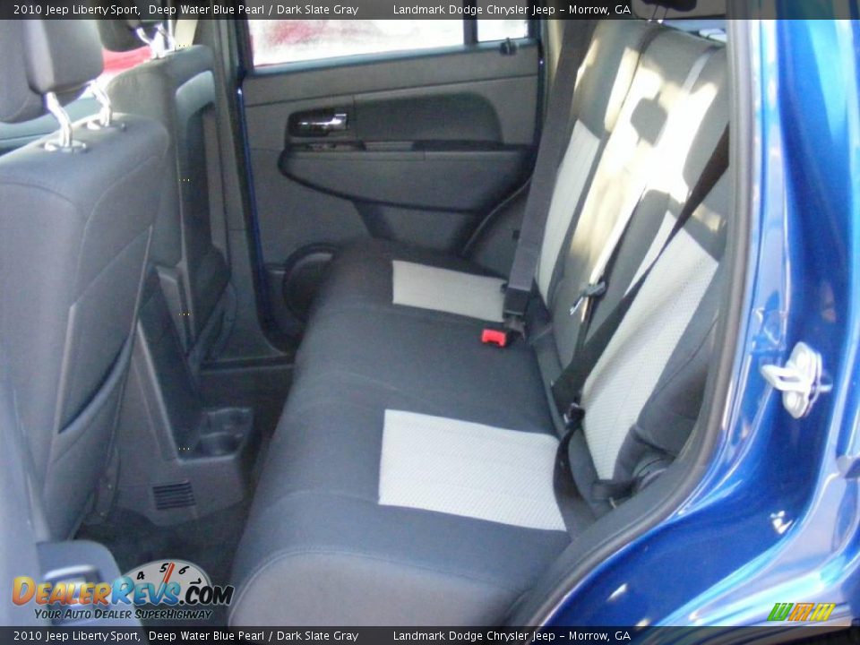 2010 Jeep Liberty Sport Deep Water Blue Pearl / Dark Slate Gray Photo #7