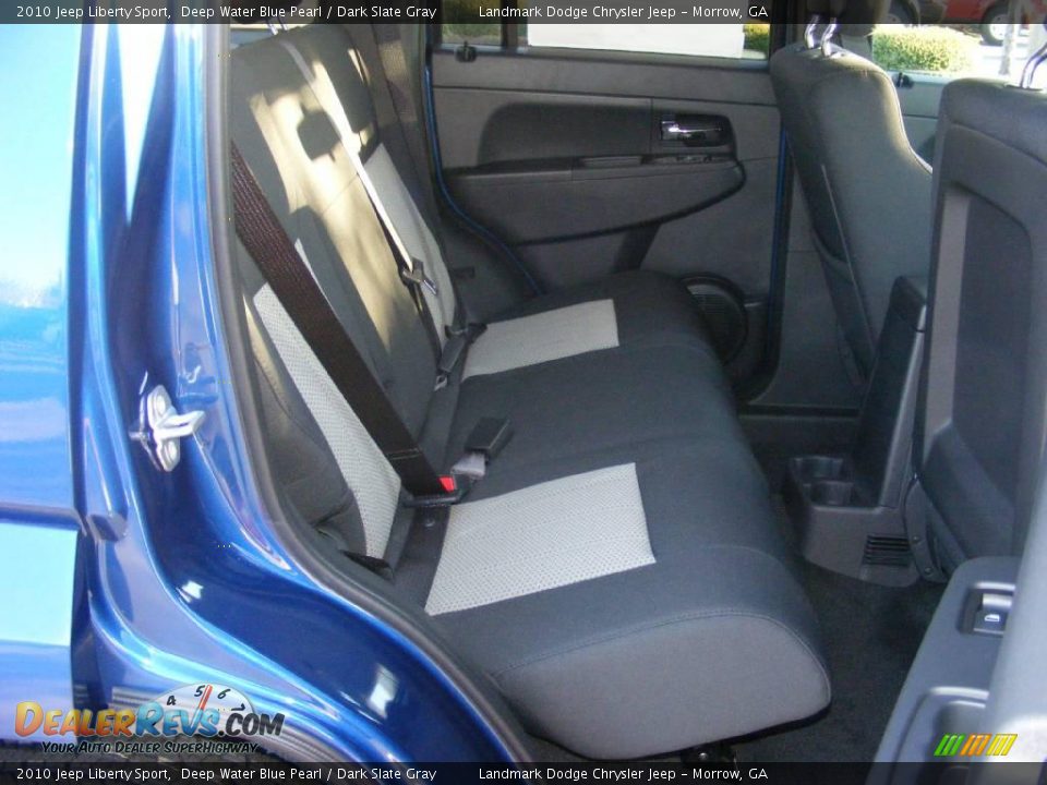 2010 Jeep Liberty Sport Deep Water Blue Pearl / Dark Slate Gray Photo #9