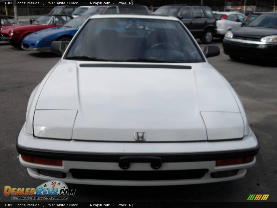 1988 Honda Prelude Si Polar White / Black Photo #1