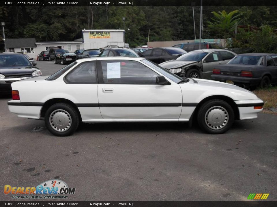 1988 Honda Prelude Si Polar White / Black Photo #4