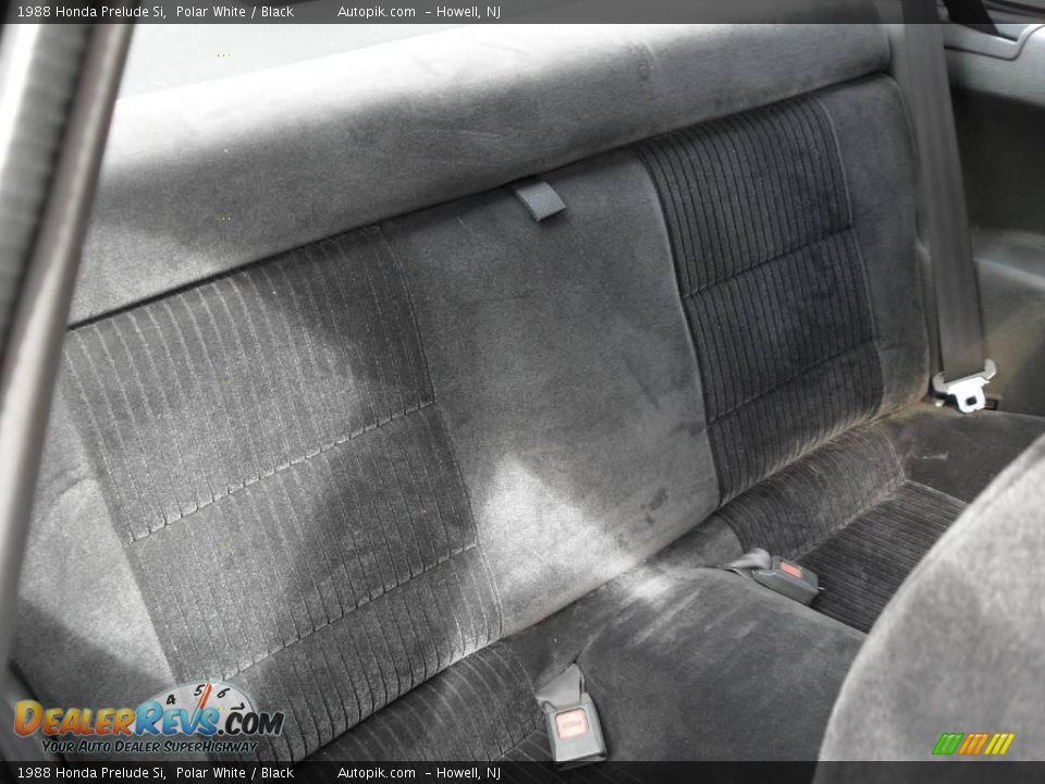1988 Honda Prelude Si Polar White / Black Photo #11