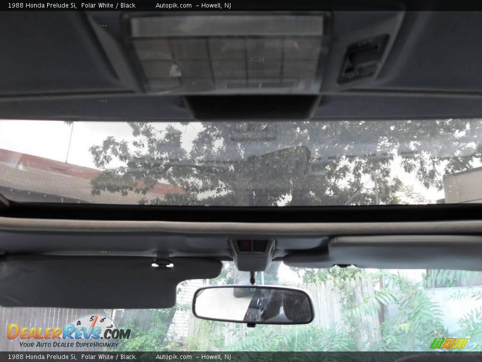 1988 Honda Prelude Si Polar White / Black Photo #12