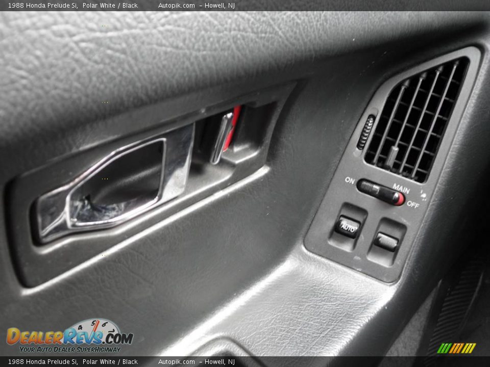 1988 Honda Prelude Si Polar White / Black Photo #15