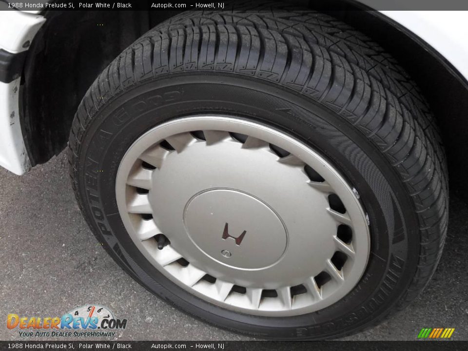 1988 Honda Prelude Si Polar White / Black Photo #17