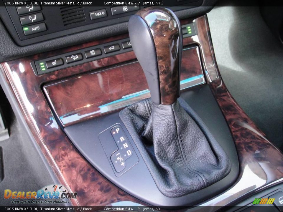 2006 BMW X5 3.0i Titanium Silver Metallic / Black Photo #14