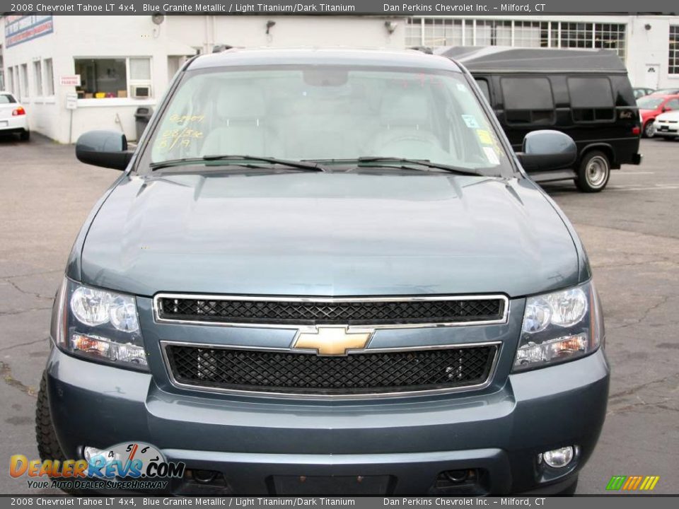 2008 Chevrolet Tahoe LT 4x4 Blue Granite Metallic / Light Titanium/Dark Titanium Photo #2