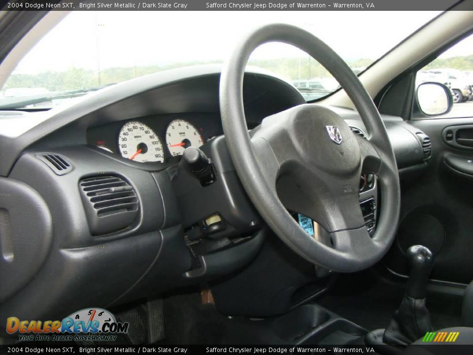 2004 Dodge Neon SXT Bright Silver Metallic / Dark Slate Gray Photo #11