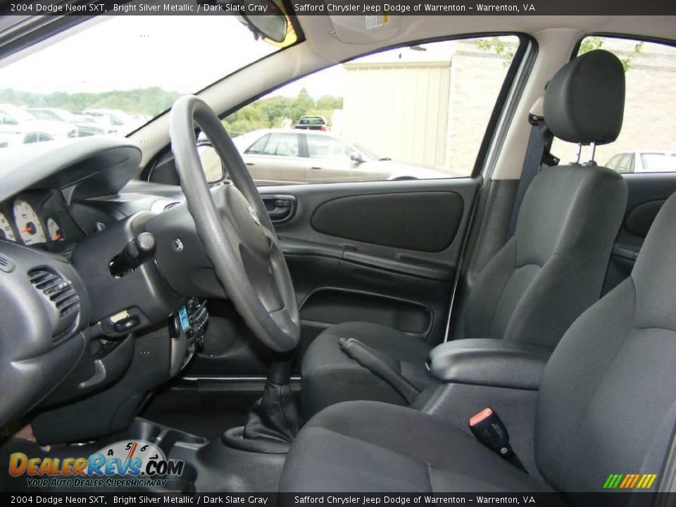 2004 Dodge Neon SXT Bright Silver Metallic / Dark Slate Gray Photo #12