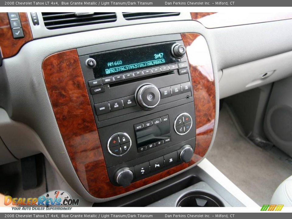 2008 Chevrolet Tahoe LT 4x4 Blue Granite Metallic / Light Titanium/Dark Titanium Photo #12