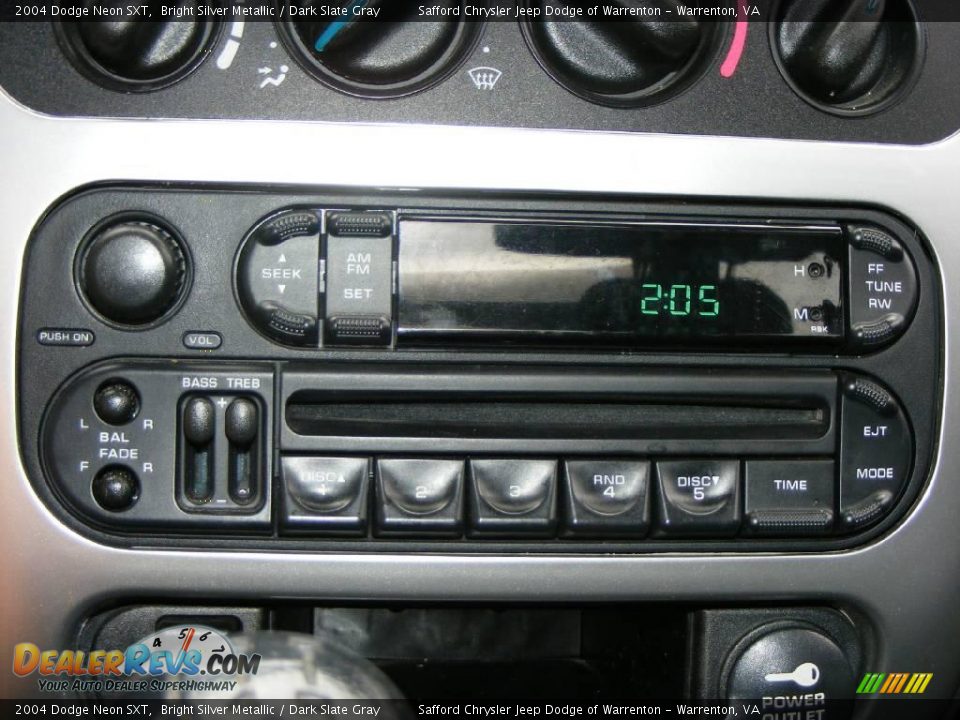2004 Dodge Neon SXT Bright Silver Metallic / Dark Slate Gray Photo #27