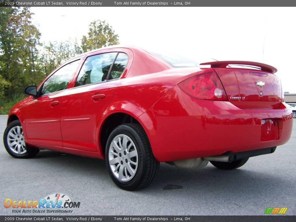 2009 Chevrolet Cobalt LT Sedan Victory Red / Ebony Photo #3