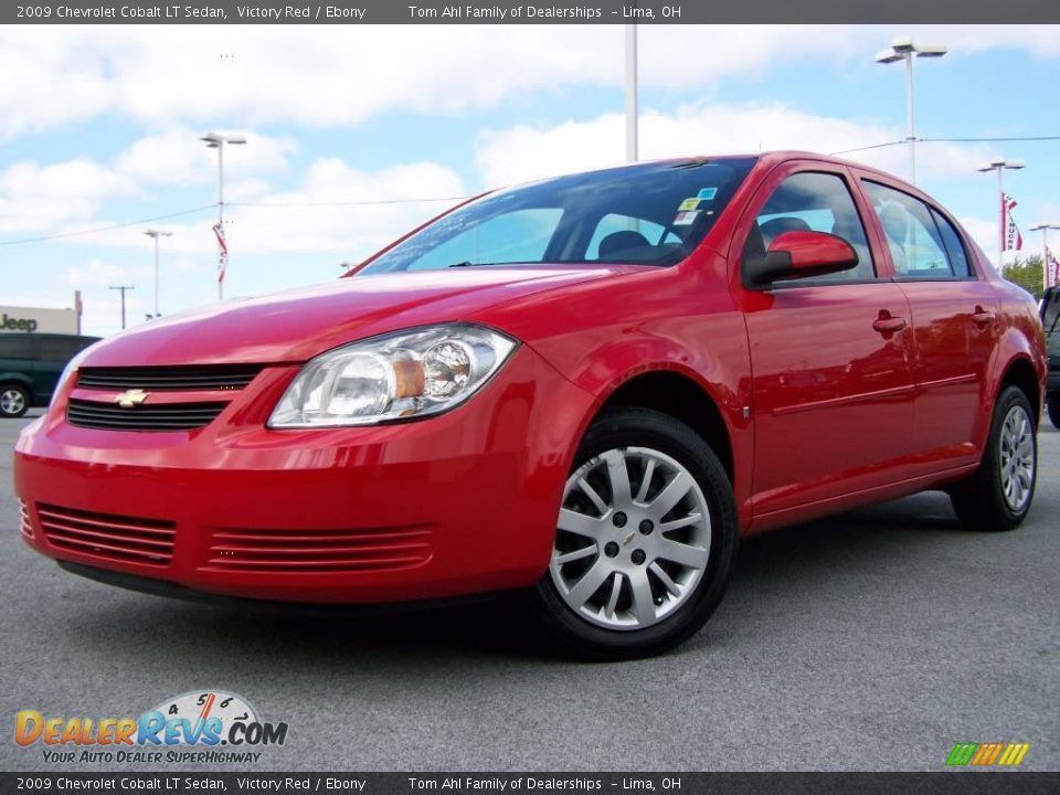 2009 Chevrolet Cobalt LT Sedan Victory Red / Ebony Photo #4