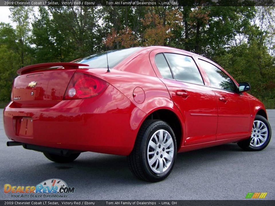2009 Chevrolet Cobalt LT Sedan Victory Red / Ebony Photo #6