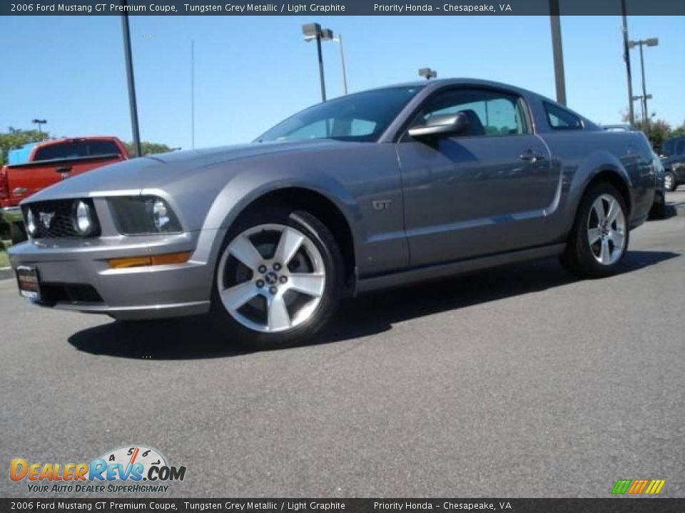 2006 Ford Mustang GT Premium Coupe Tungsten Grey Metallic / Light Graphite Photo #2