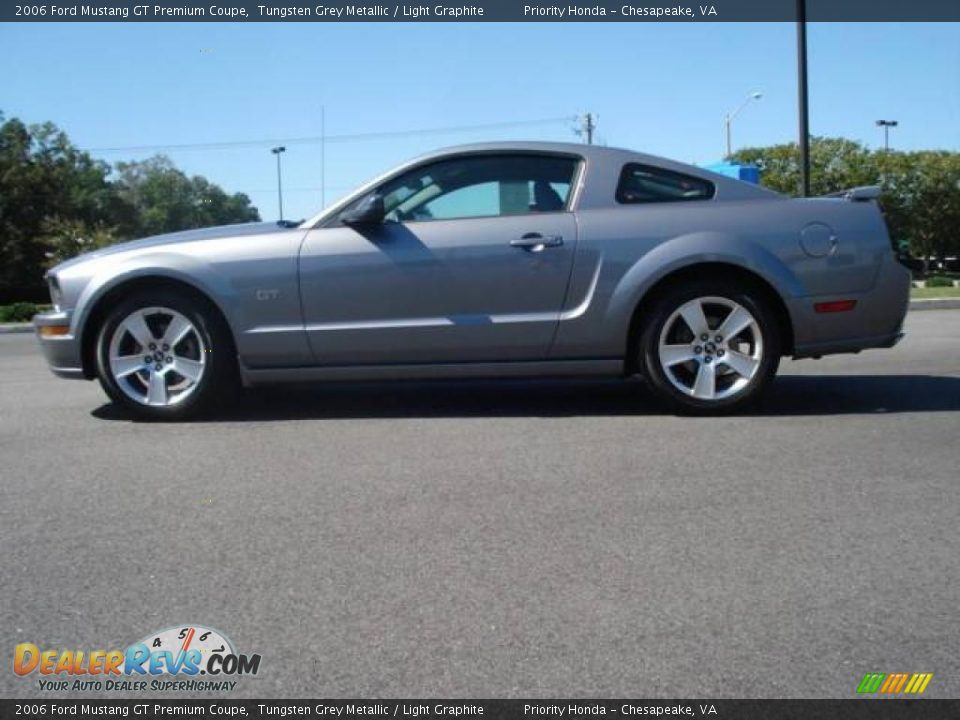 2006 Ford Mustang GT Premium Coupe Tungsten Grey Metallic / Light Graphite Photo #3