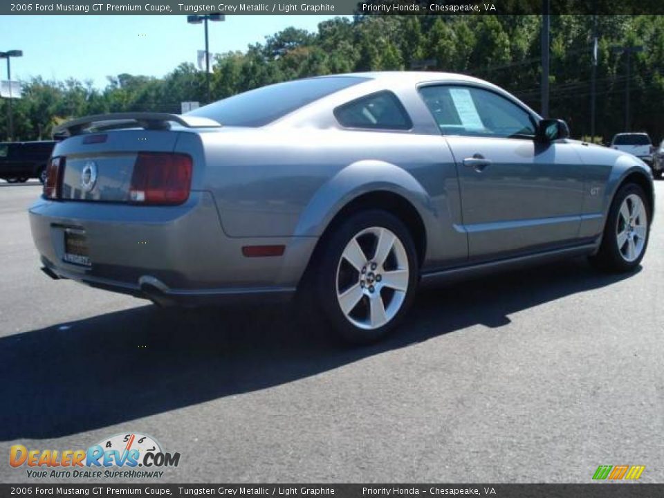 2006 Ford Mustang GT Premium Coupe Tungsten Grey Metallic / Light Graphite Photo #5