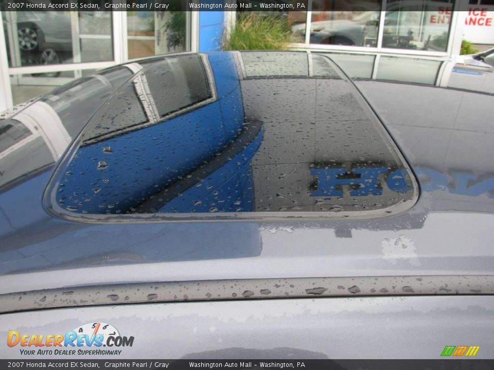 2007 Honda Accord EX Sedan Graphite Pearl / Gray Photo #4